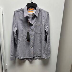 Women’s or Men’s Orvis Gray Casual Oxford Button Down Shirt